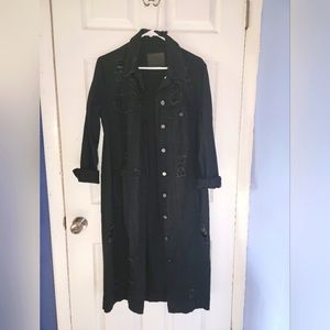 Distressed Jean jacket